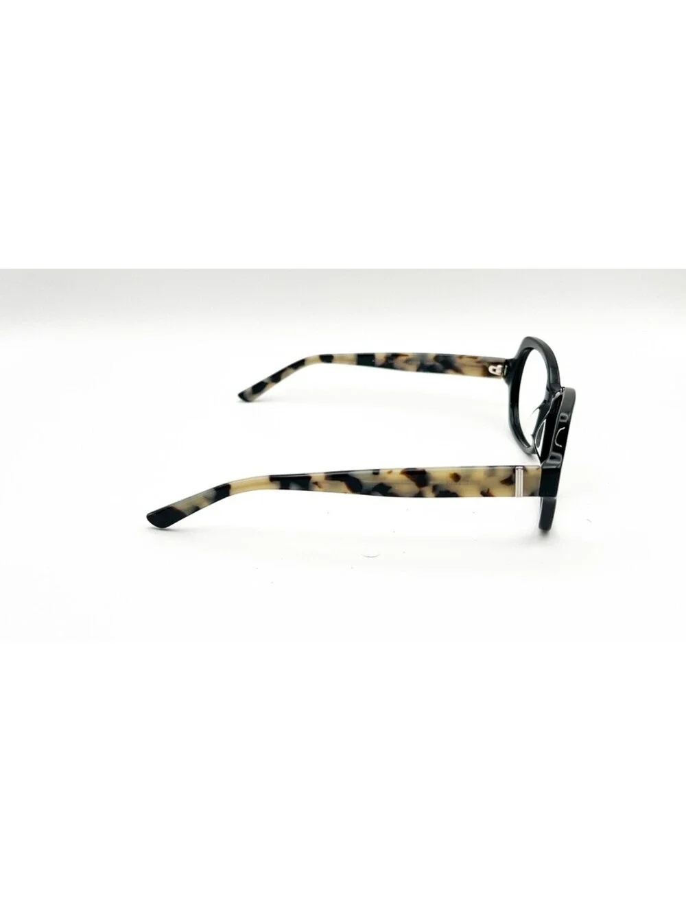Ann Taylor Atp902 C01 Black White Tortoise Authentic Eyeglasses 51-15-130